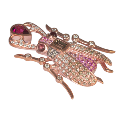 Gemstone and Diamond Brooch & Pendant