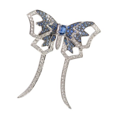 Gemstone and Diamond Brooch & Pendant