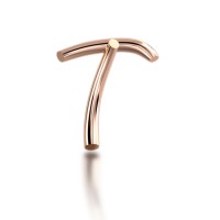 Alphabets of Love - "T" in 18K Rose Gold LP_Alphabet_T_G