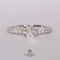Peter Galpin's engagement diamond ring