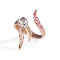 Gemstone and Diamond Ring